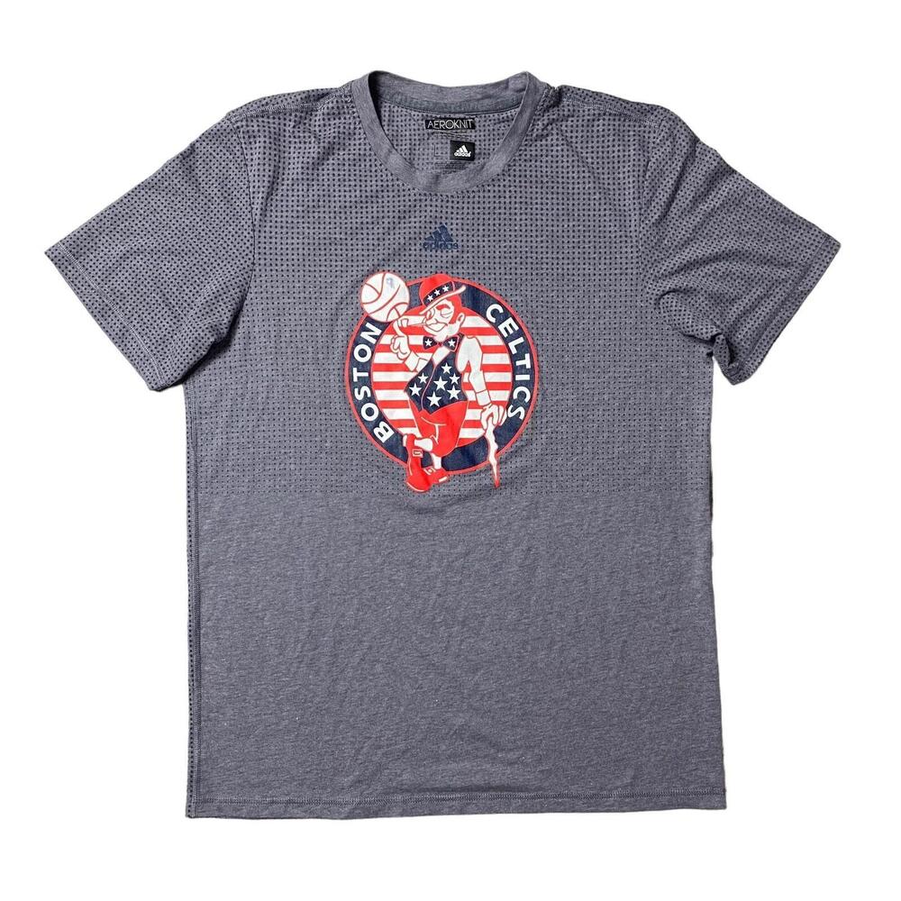 Aeroknit Boston Celtics  Gray T-Shirt Adult